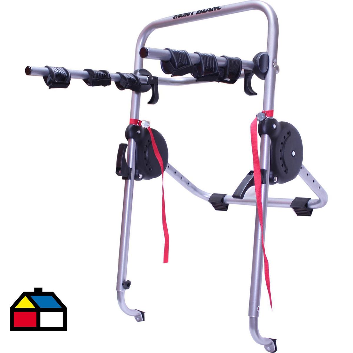 MONT BLANC - Portabicicletas Trasero Universal Mont Blanc para 2 Bicicletas