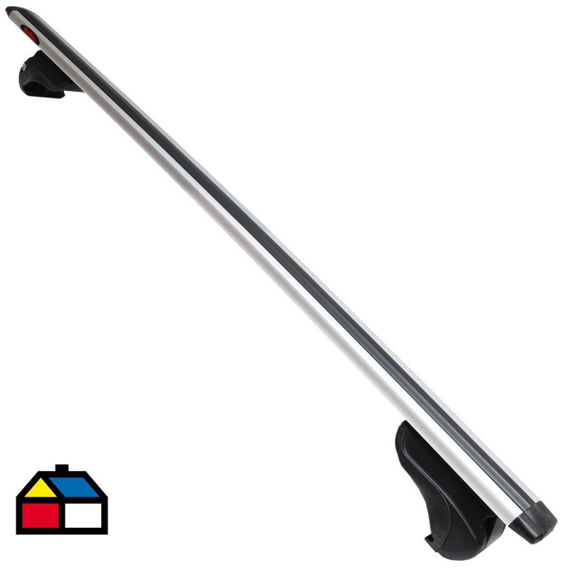 MONT BLANC - Barra portaequipaje de techo aluminio plateado.