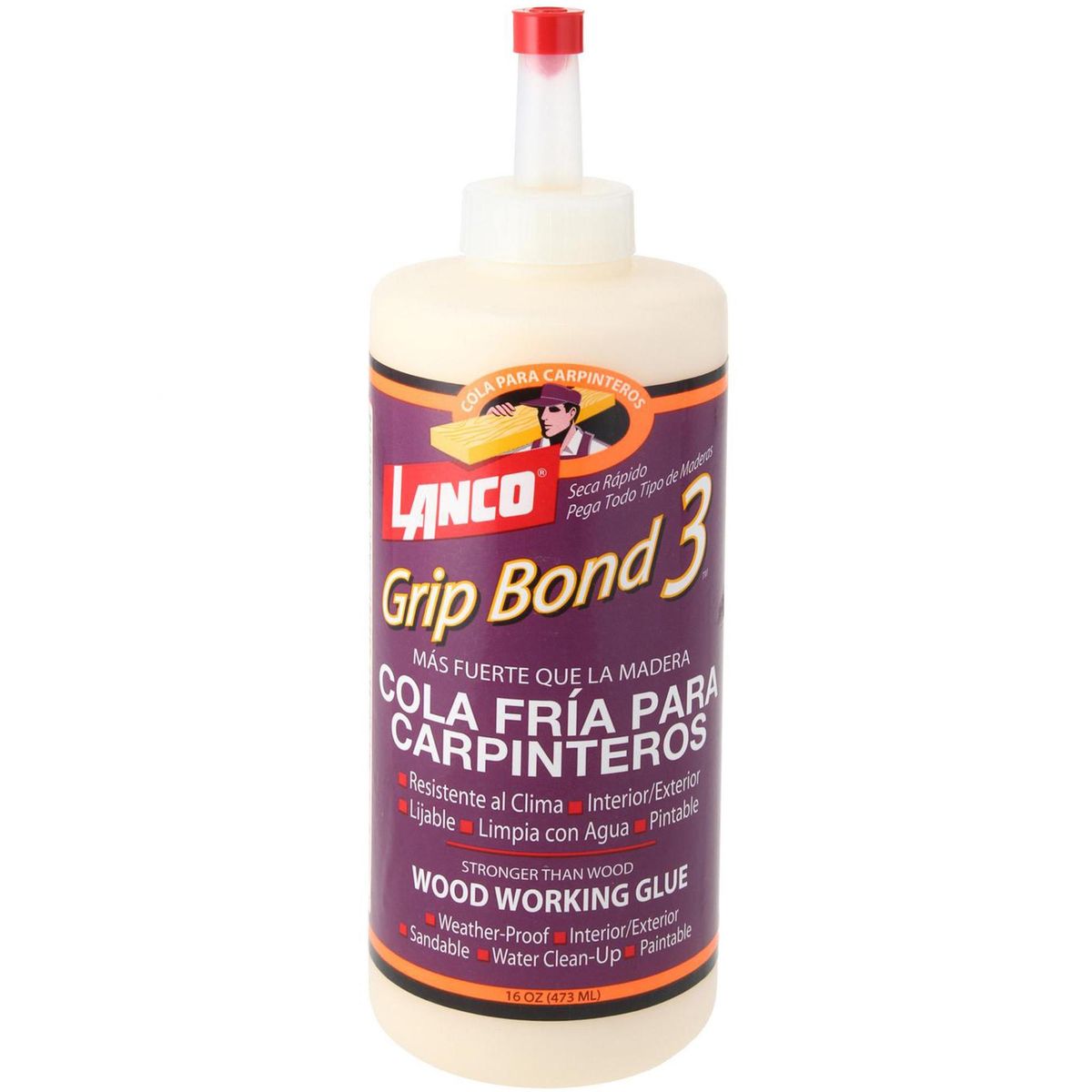 LANCO - Cola Fría Pegado Extremo 500 gr