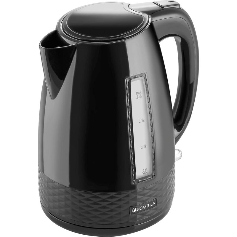 SOMELA - Hervidor eléctrico 2 litros negro