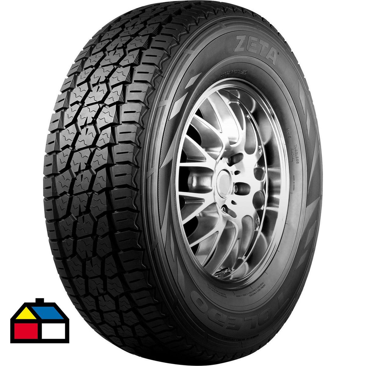 Neumático para auto 265/75 R16, marca ZETA - Foto Principal