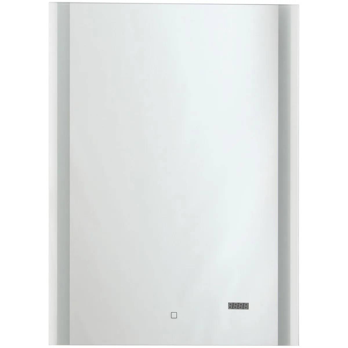 SENSI DACQUA - Espejo Berlin con luz reloj y desemp 60X80 cm