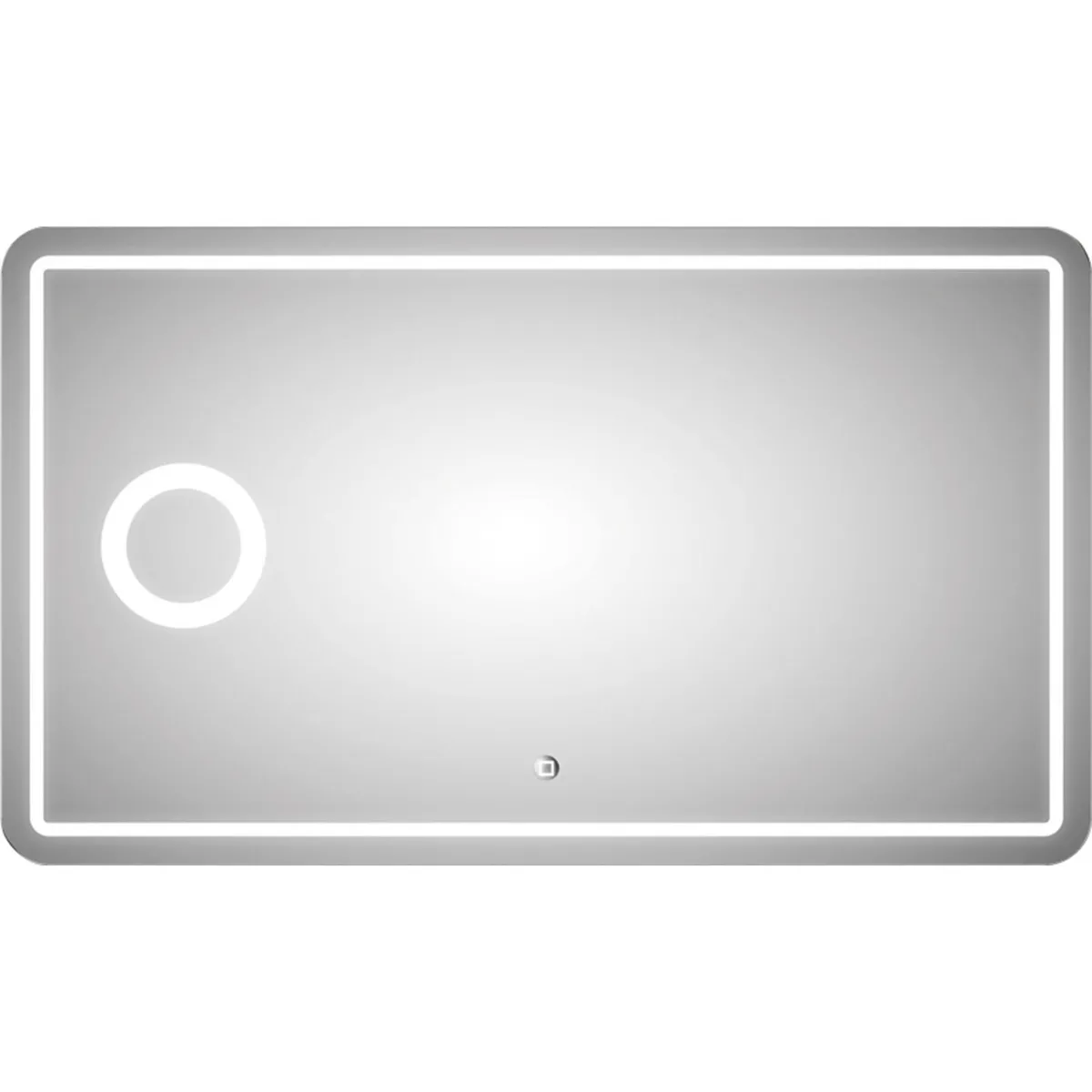SENSI DACQUA - Espejo Milano con luz led y zoom 120X70 cm