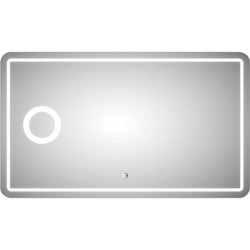 SENSI DACQUA - Espejo Milano con luz led y zoom 120X70 cm