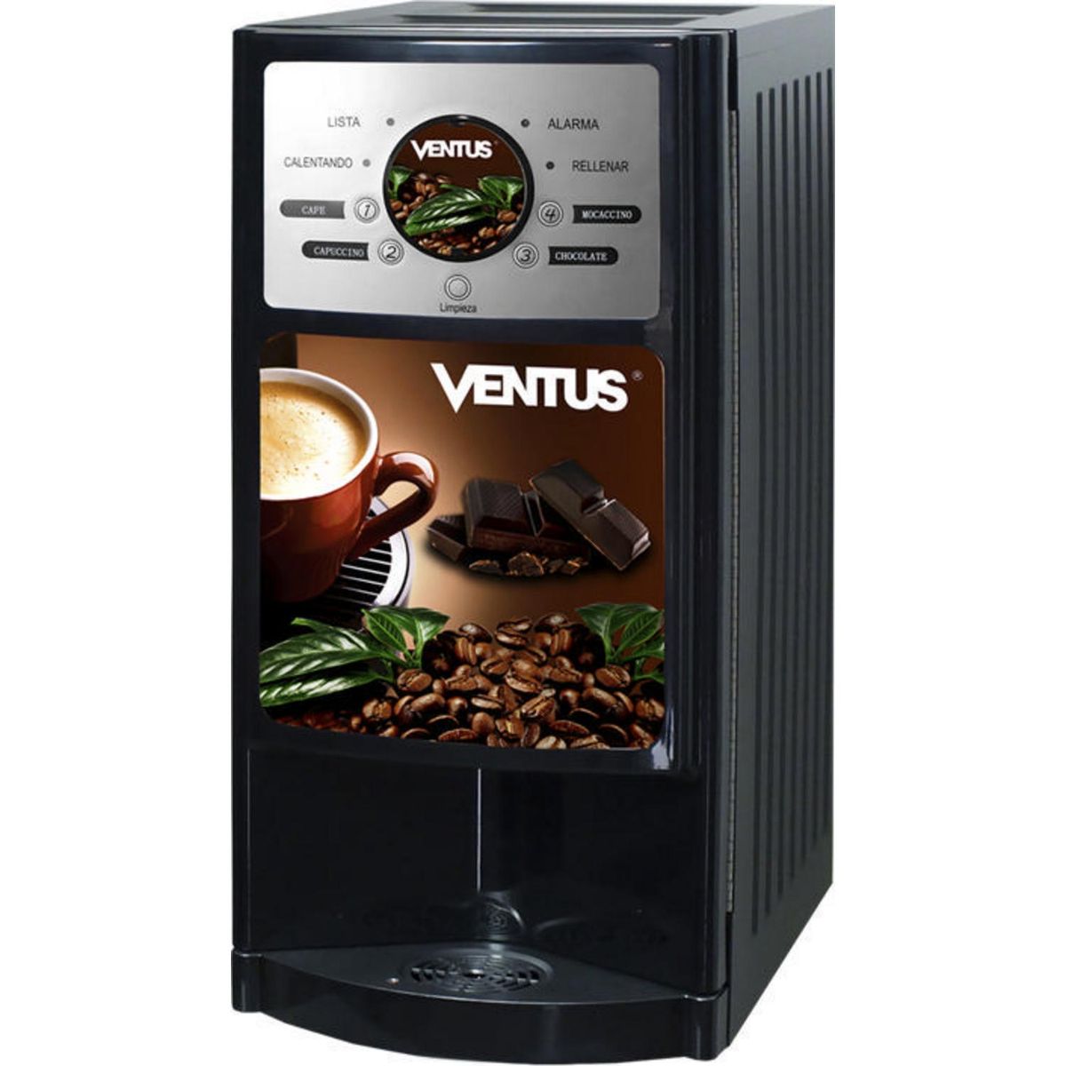 VENTUS - Máquina Industrial de Café 5.2 l 1800 W Negro