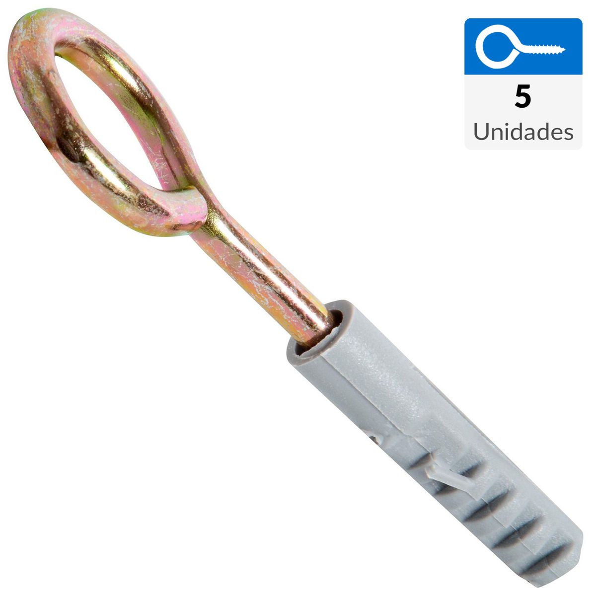 RH - Cáncamo cerrado Nº7 con tarugo 5 unidades