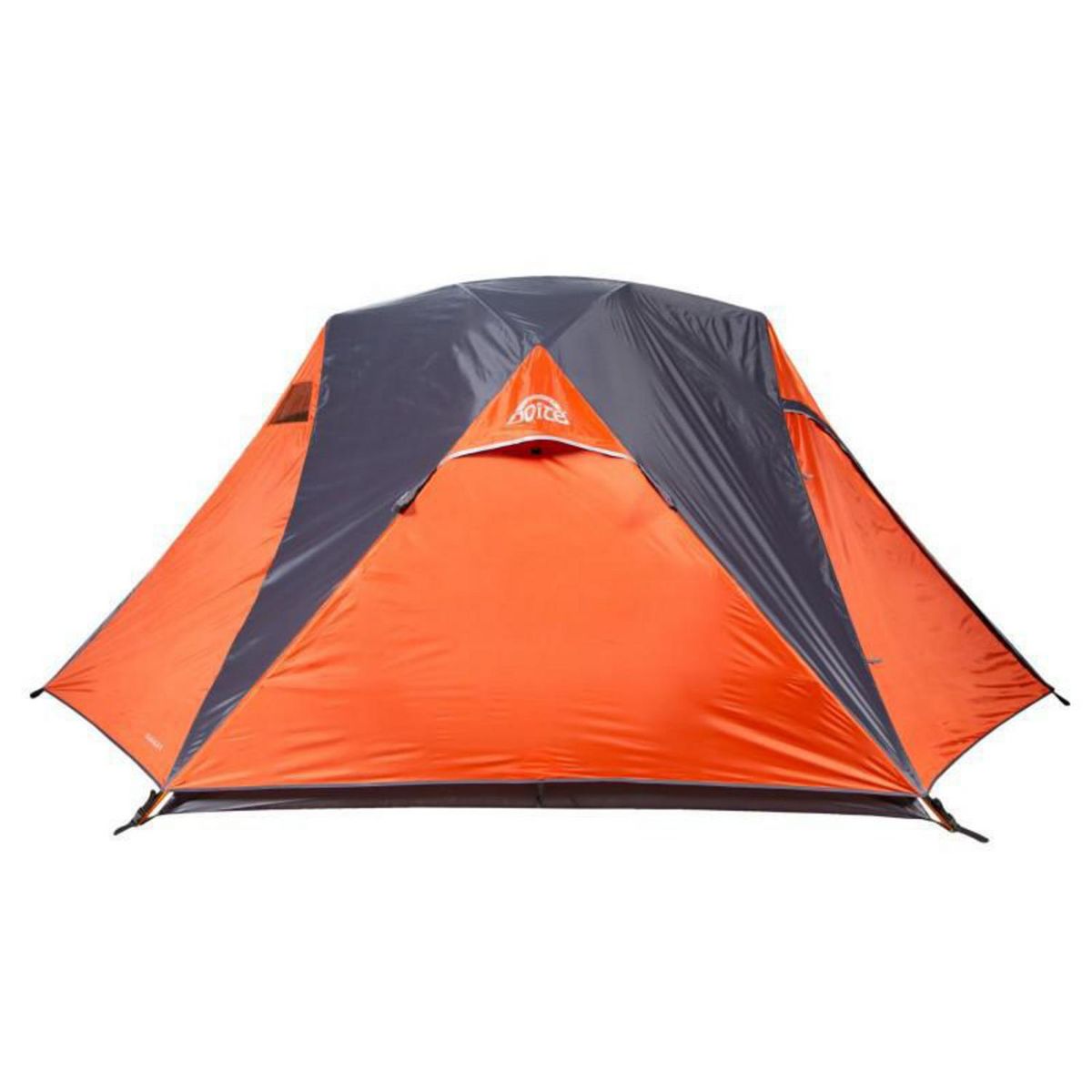 DOITE - Carpa Camping Tolhuaca 3 Personas Naranja/Gris
