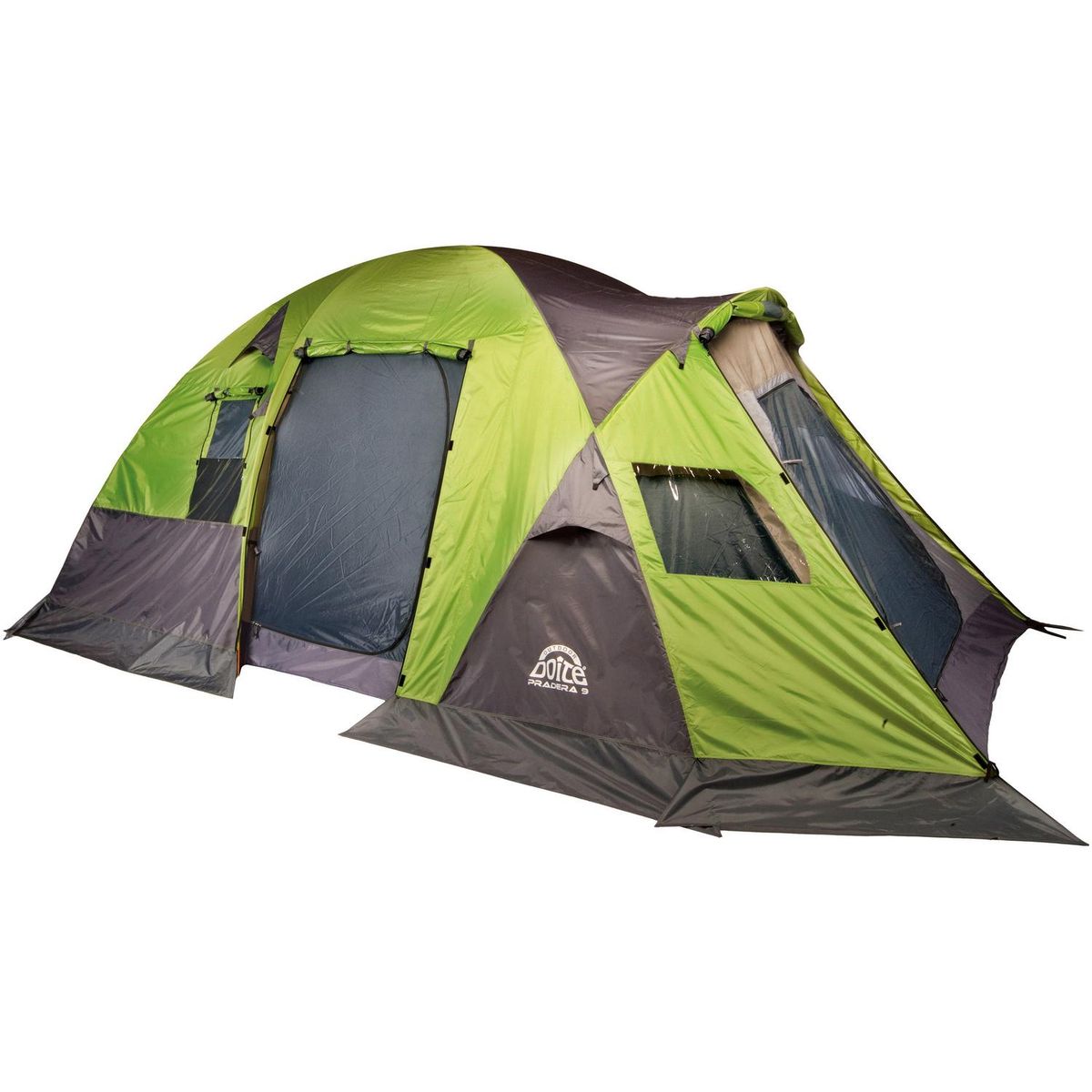 DOITE - Carpa Camping Pradera 9 Personas Verde/gris