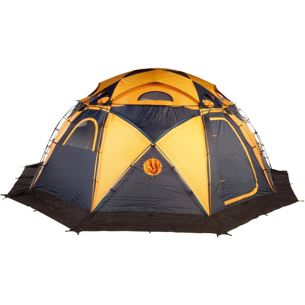 DOITE - Carpa Camping Expedition Base 12 Personas Naranja/Azul