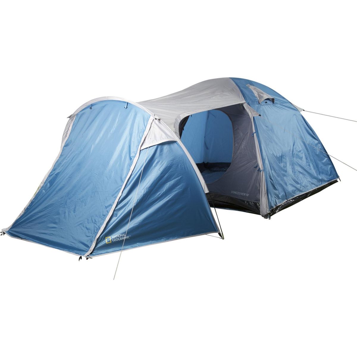 NATIONAL GEOGRAPHIC - Carpa Camping Vancouver 4 Personas Azul/Gris