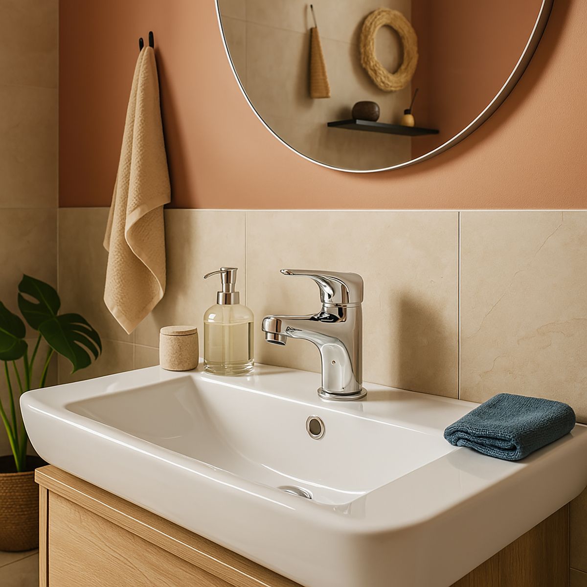 TEKA - Grifo Lavatorio Vigo Naranjo