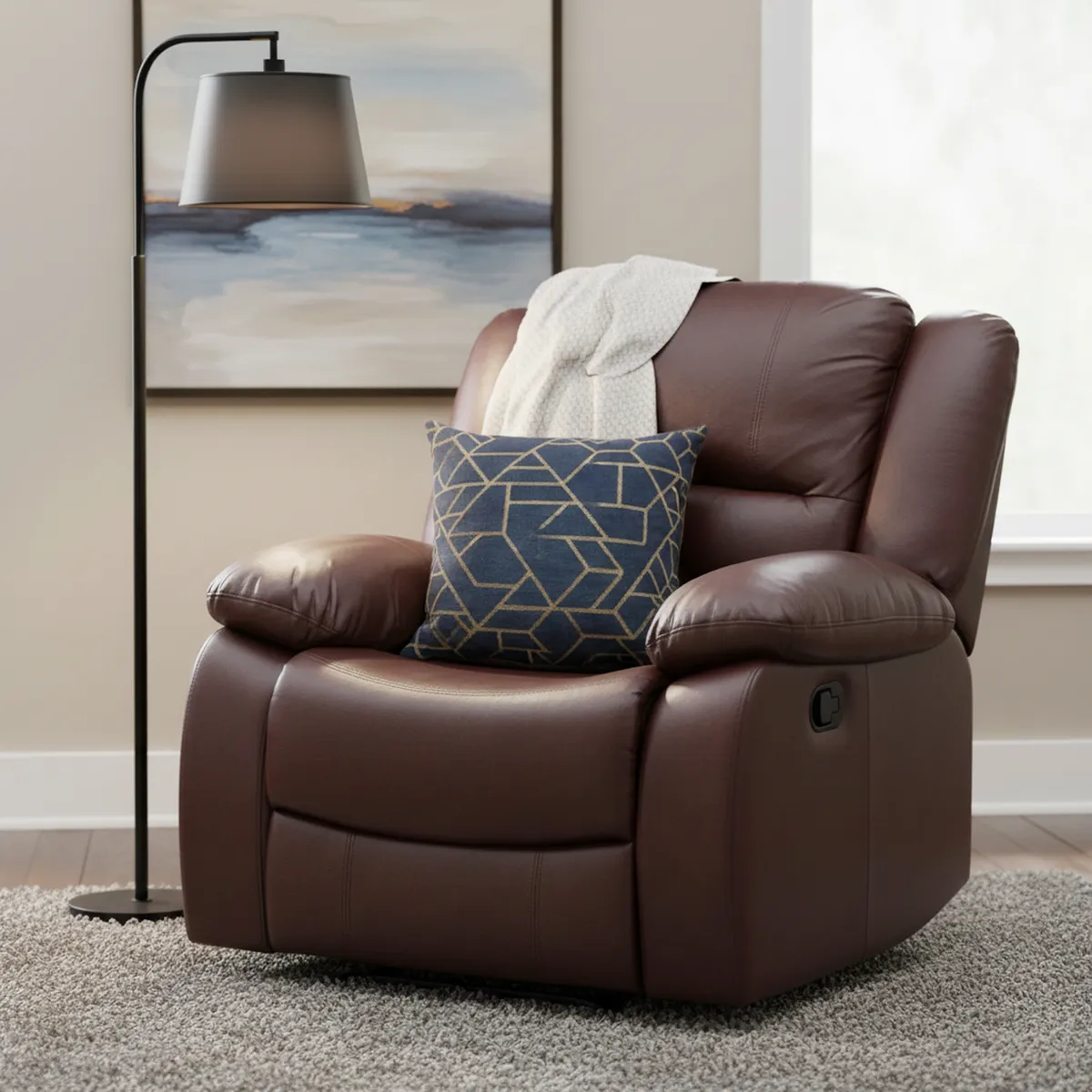 CIC - Bergere 1 cuerpo Valencia 101x105x95 cm Café