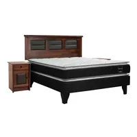 Cama Europea Terapeutic 2 Plazas Bn + Muebles