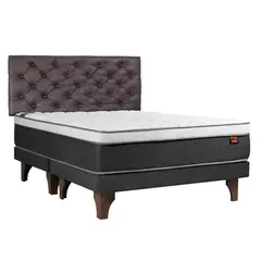 CELTA - Cama Europea Everest 2 plazas BD + muebles