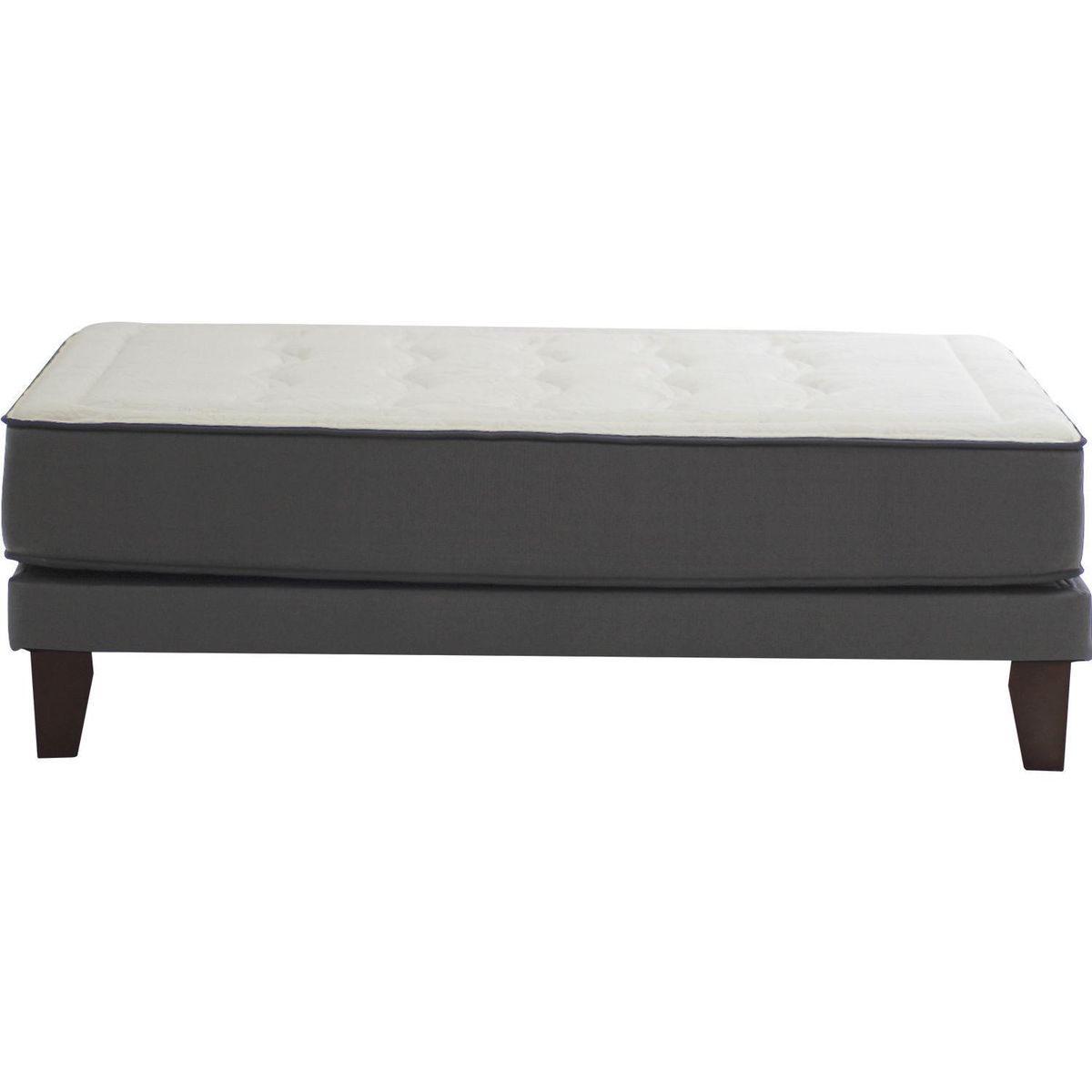 MANTAHUE - Cama King Americana Aureo Gris/blanco