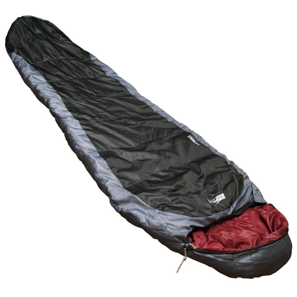 Saco de Dormir Momia Tantri Gris/rojo, marca NAUTIKA - Foto 2