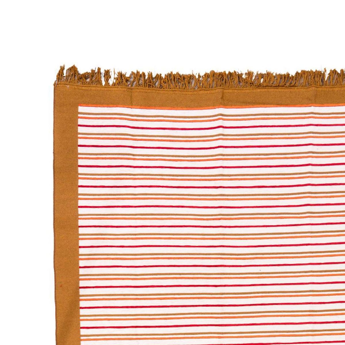 Alfombra Rayas 125x185 cm Algodón Multicolor, marca ZAGORA - Foto 2