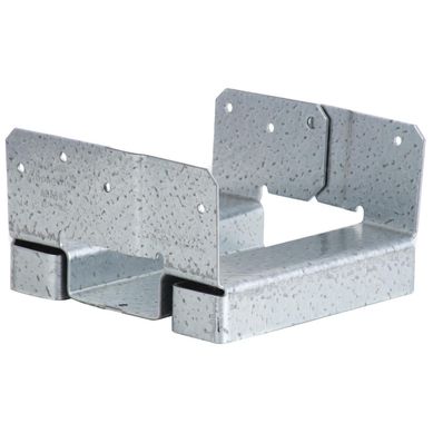 Base poste ajustable 6x6 madera cepillada