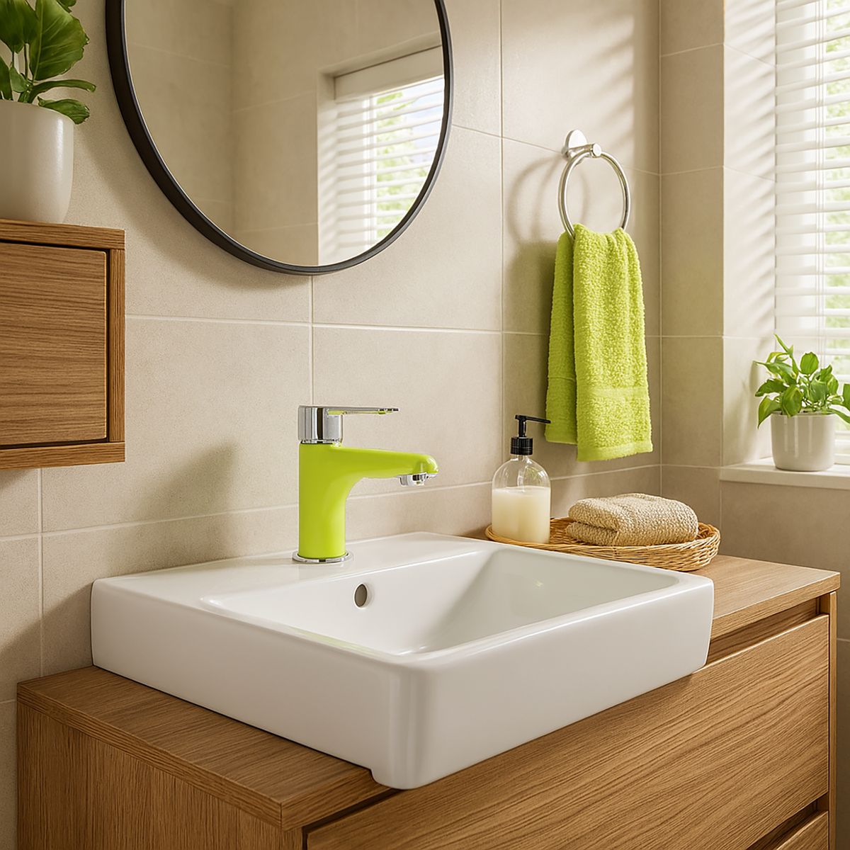 TEKA - Grifo Lavatorio Verde