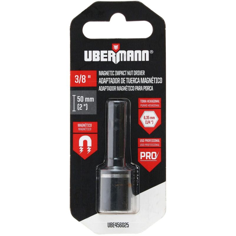 UBERMANN - Dado impacto 3/8"x2" magnetico
