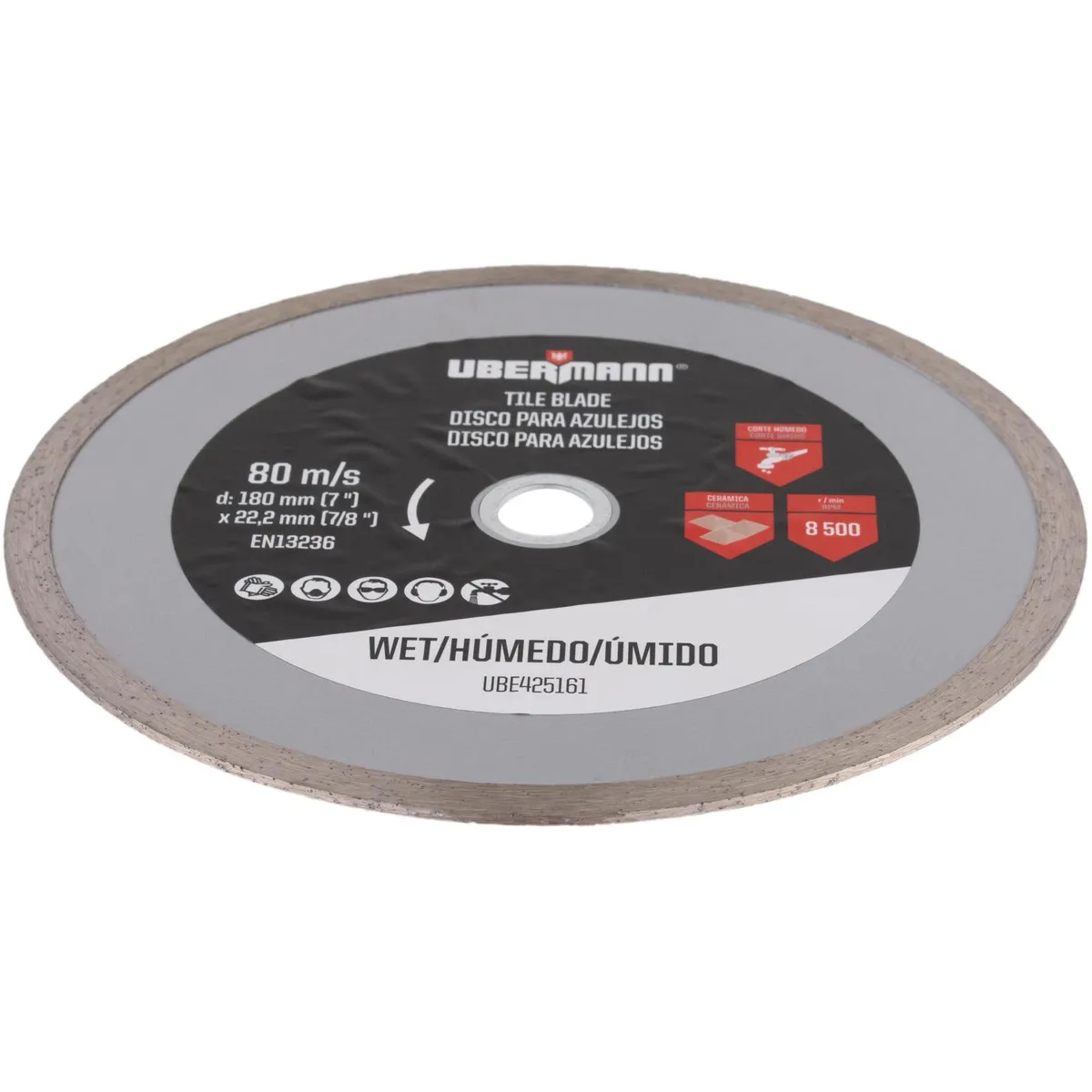 UBERMANN - Disco diamantado 7 pulgadas