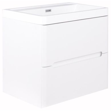 Kit mueble vanitorio 60 cm blanco
