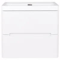 Kit mueble vanitorio 60 cm blanco