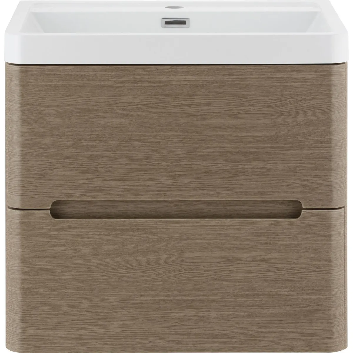 SENSI DACQUA - Kit mueble vanitorio 60 cm taupe