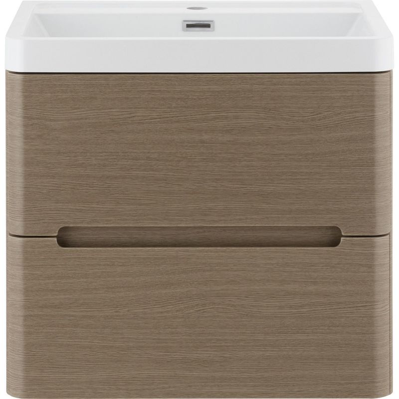 SENSI DACQUA - Kit mueble vanitorio 60 cm taupe