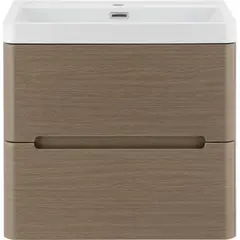 SENSI DACQUA - Kit mueble vanitorio 60 cm taupe