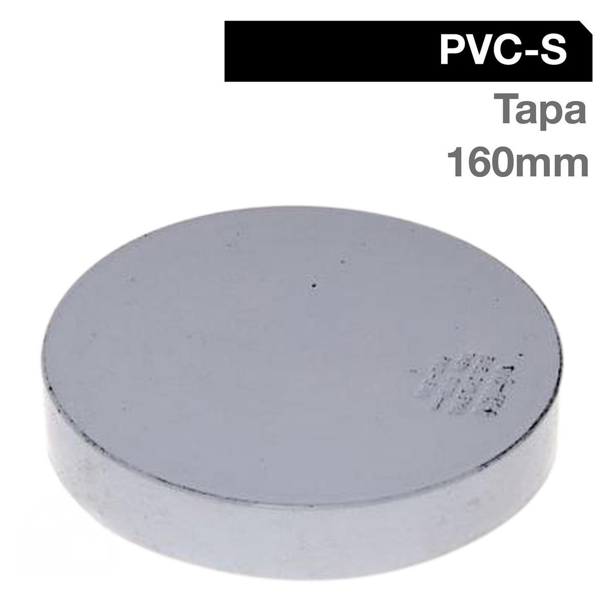 VINILIT - Tapa PVC-S Bco Cementar 160mm Blanco 1u