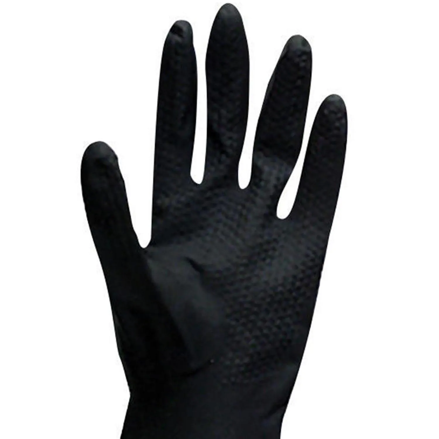 REDLINE - Guante Albañil de Goma Talla única Negro