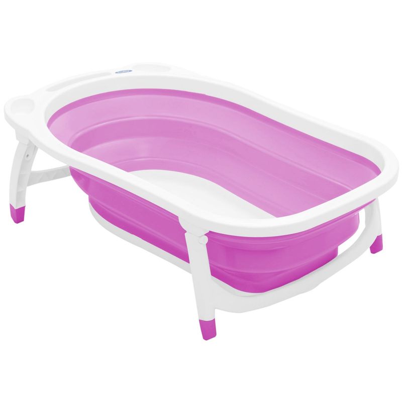 BABY WAY - Tina plegable fucsia