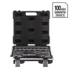 UBERMANN - Set de dados y llaves 3/8" 22 piezas
