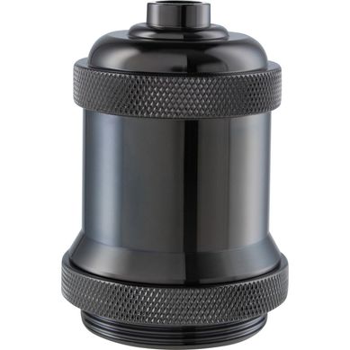 Lmpara de colgar Metal Soquete Industrial Negro