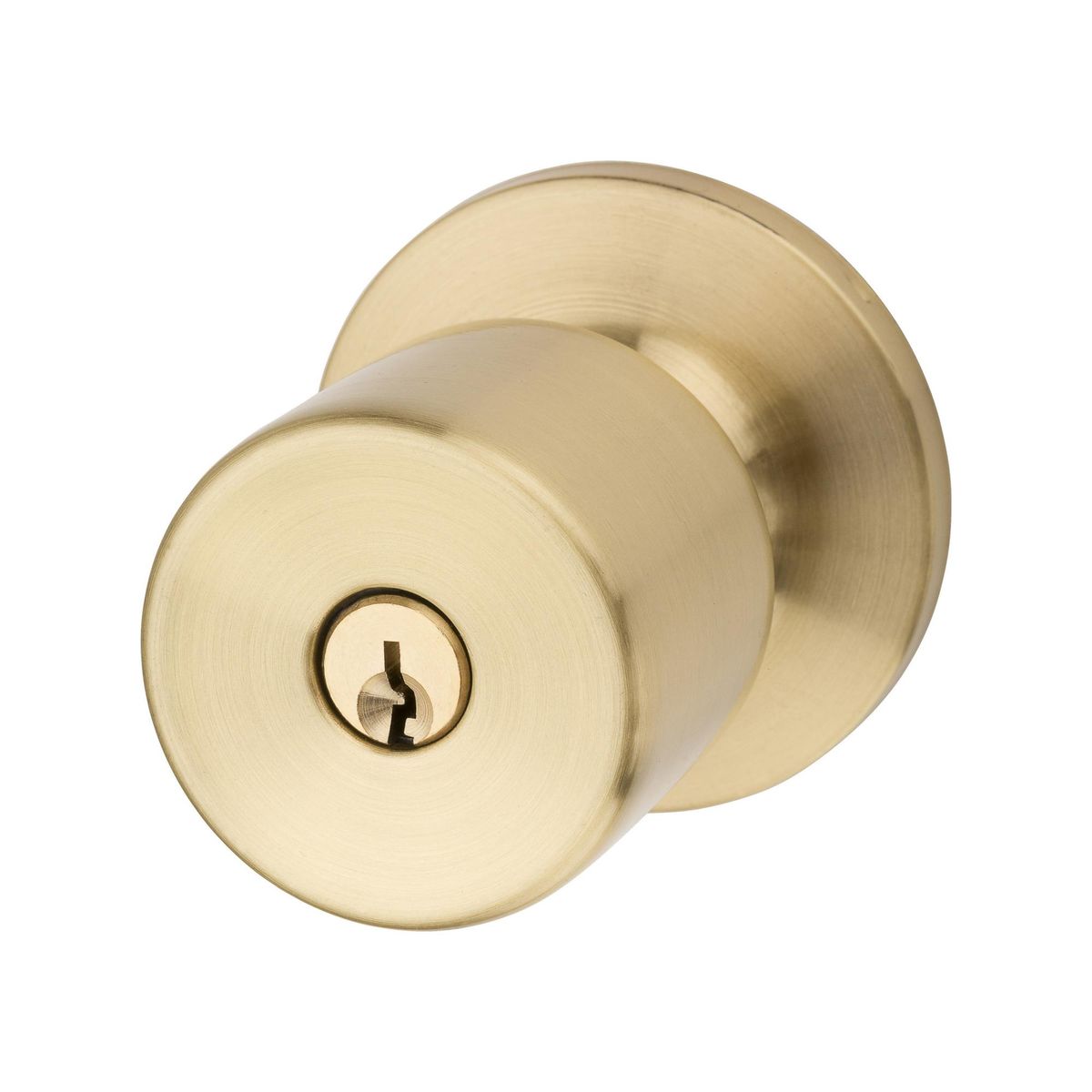 FIXSER - Cerradura de pomo dormitorio bronce