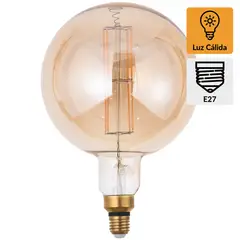 DAIRU - Ampolleta Led Filamentos 8 W E27 700 lm Luz Cálida