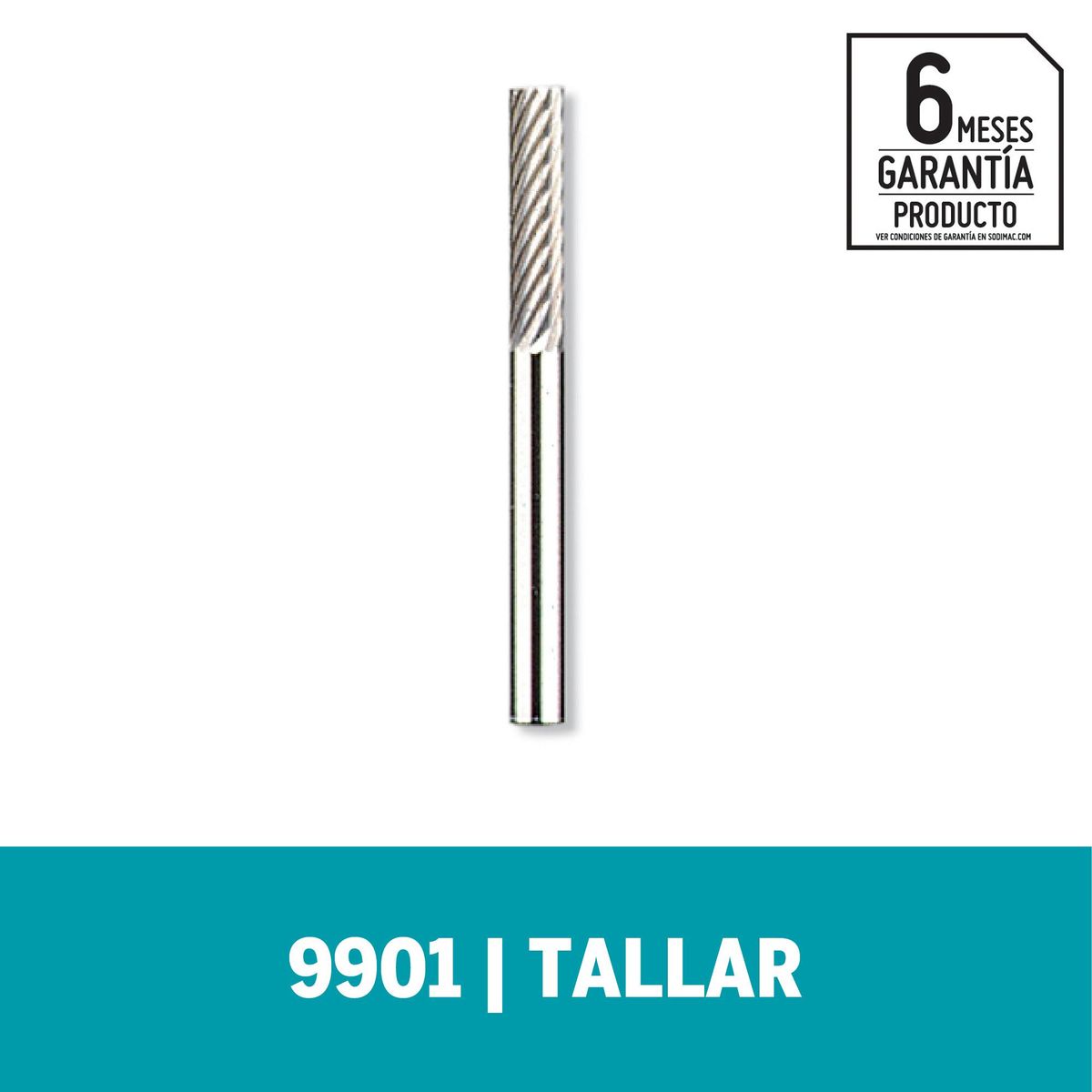 DREMEL - Fresa recta 1/8 pulgadas