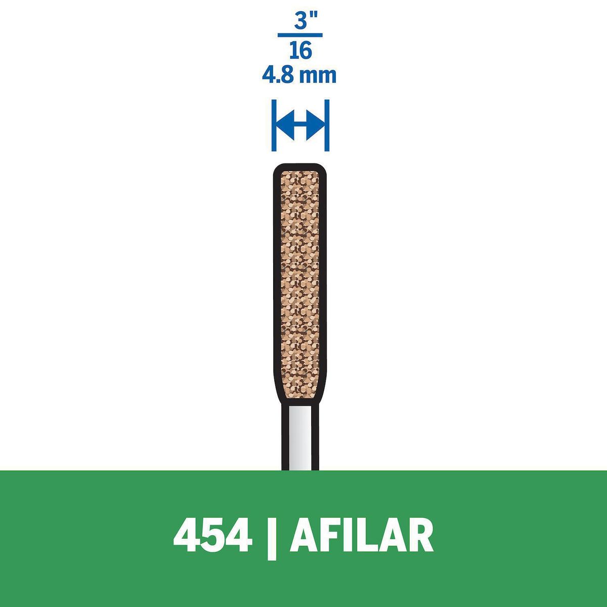 DREMEL - Piedra afiladora 3/16"