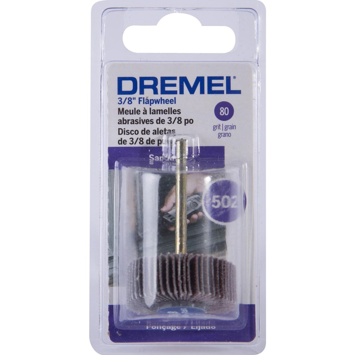 DREMEL - Disco de aletas grano 80 3/8"