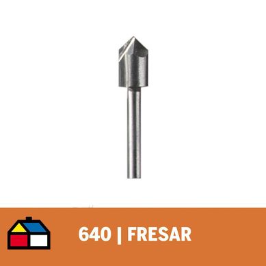 Fresa ranuras en V 1/4