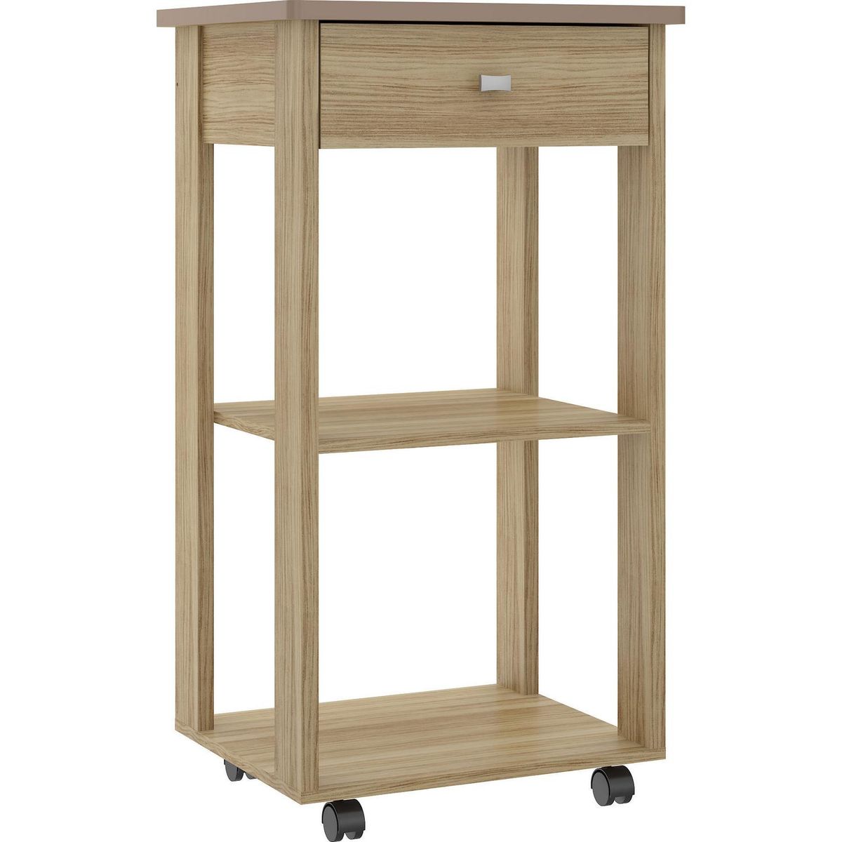 HOME GREEN - Carro Organizador 54x99.5x45 cm Madera