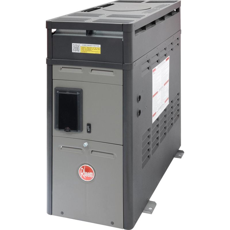 RHEEM - Calentador de Piscina Gas Licuado  Litros Tiro No utiliza