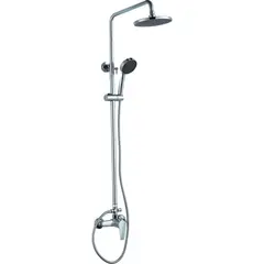 TEBISA - Ducha vista con accesorios coral