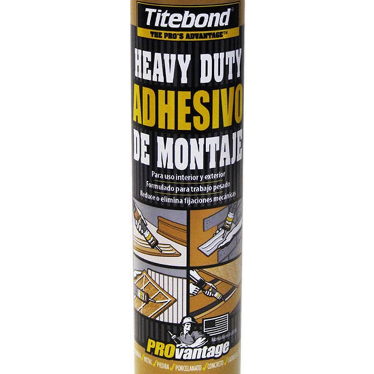 TITEBOND - Adhesivo de Montaje Multipropósito Pro Advantage Heavy Duty 300 ml