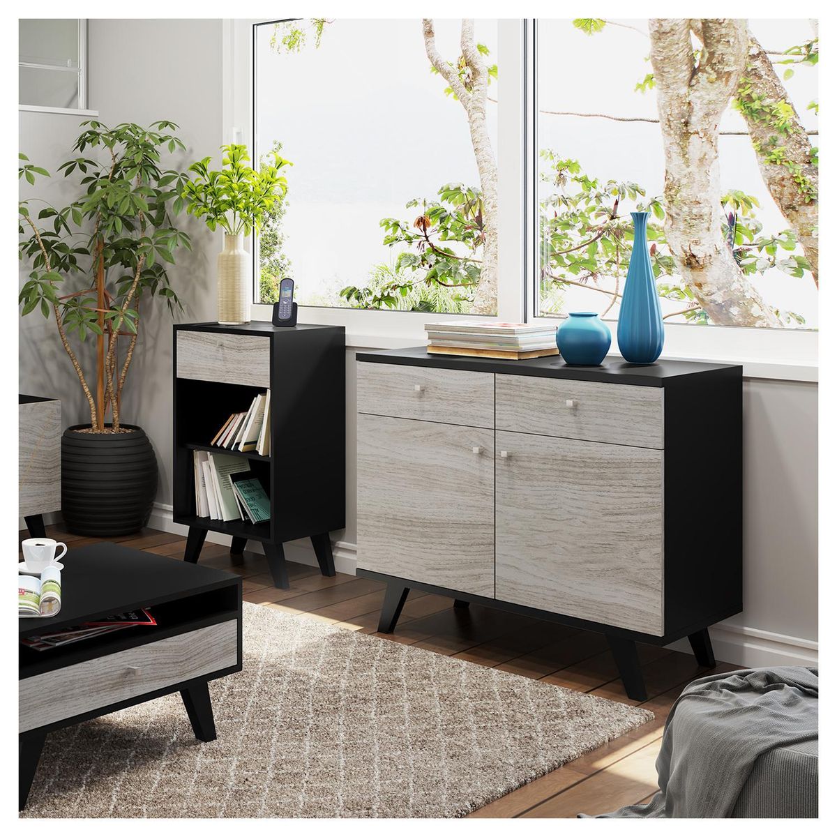 HOME GREEN - Buffet 45x90x79 cm