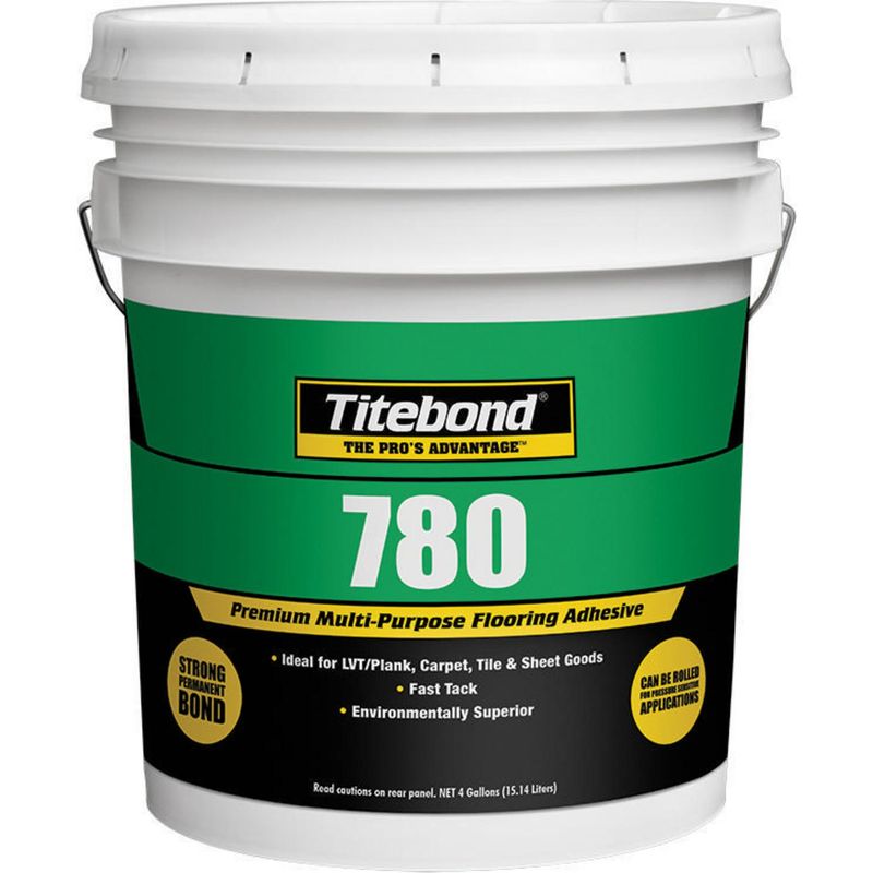 TITEBOND - Adhesivo para Vinílicos,  Alfombras Piso Superficie Flexible 15.18 kg