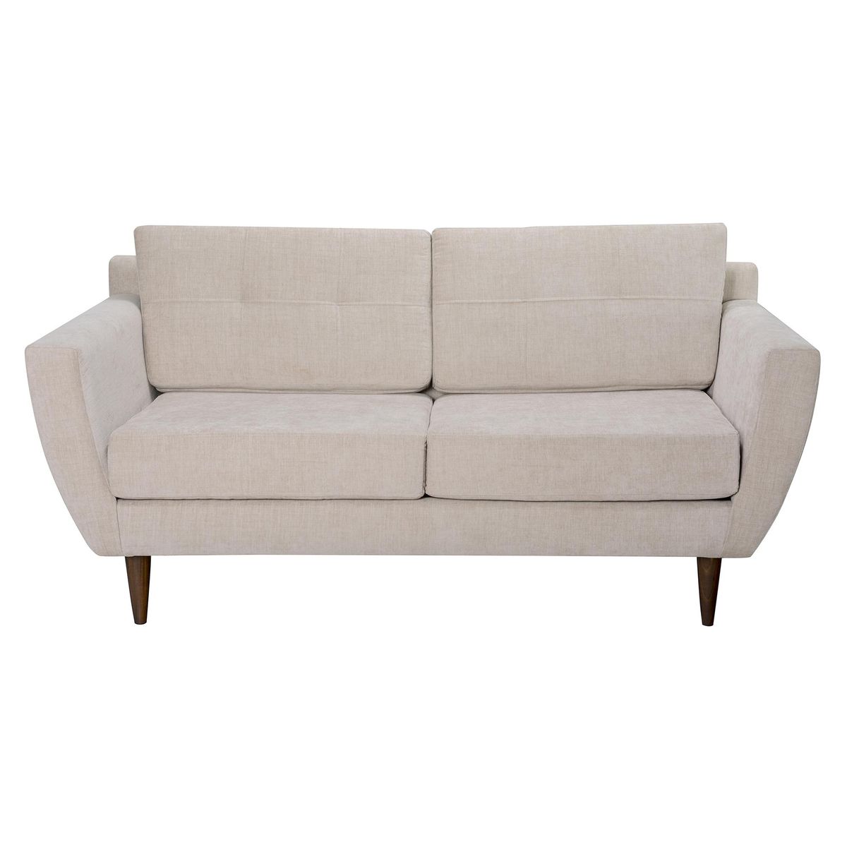 NUEVALINEA - Sofá 2 cuerpos 170x81x73 cm arena