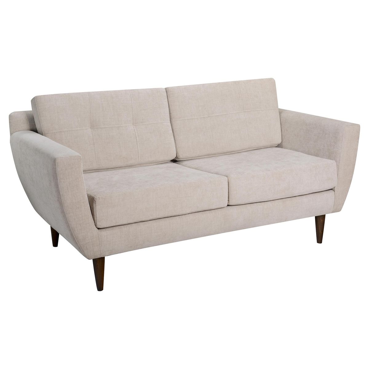 NUEVALINEA - Sofá 2 cuerpos 170x81x73 cm arena