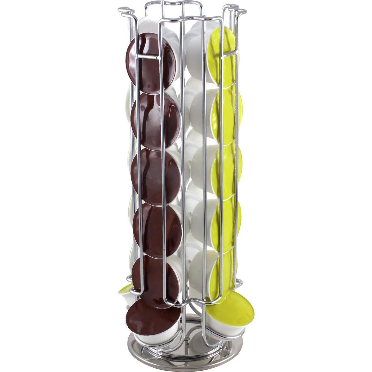 MAGLA - Porta Cápsulas Metálico Redondo Magla Dolce Gusto 24 Unidades